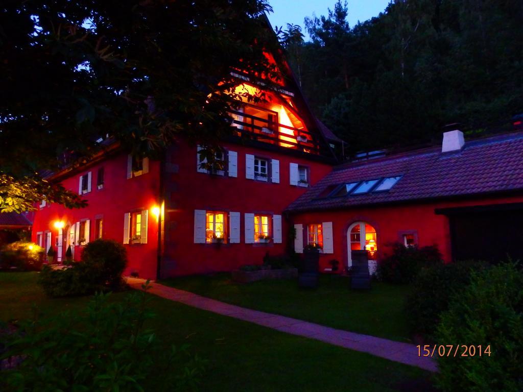 La Haute Grange Gites De Charme En Alsace Fréland Esterno foto